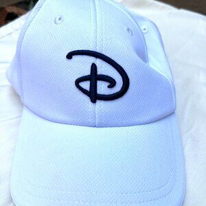 DISNEY BASEBALL CAP HAT D WHITE